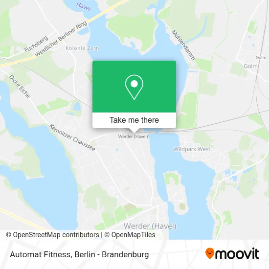Automat Fitness map