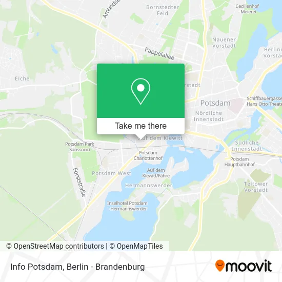 Info Potsdam map