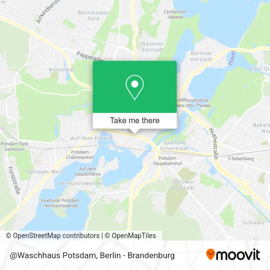 Карта @Waschhaus Potsdam