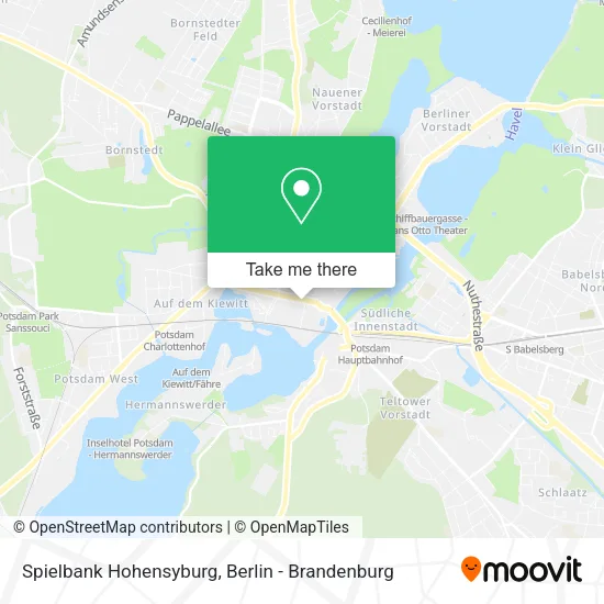 Карта Spielbank Hohensyburg