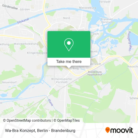 Wa-Bra Konzept map