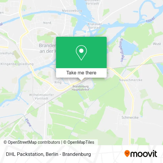 Карта DHL Packstation