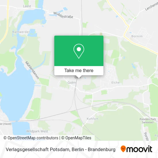 Verlagsgesellschaft Potsdam map