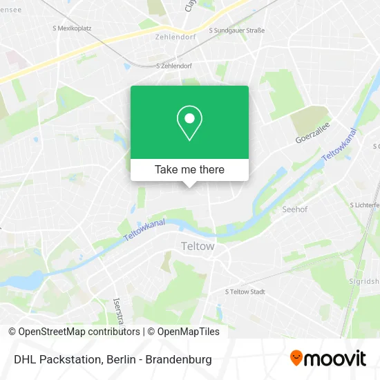 Карта DHL Packstation