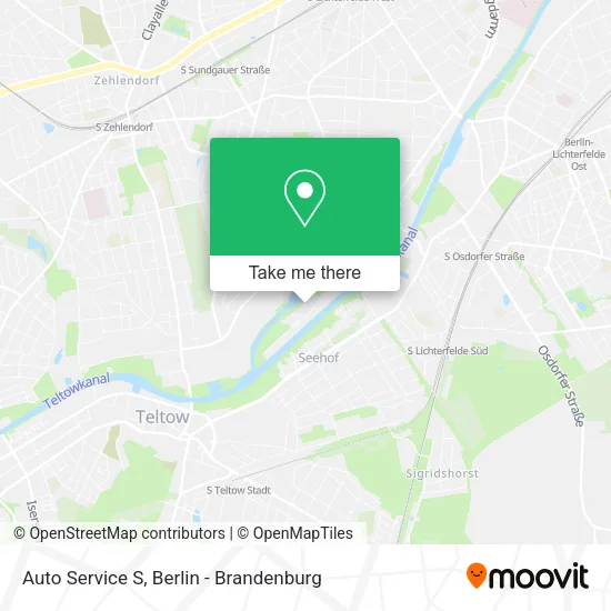 Карта Auto Service S