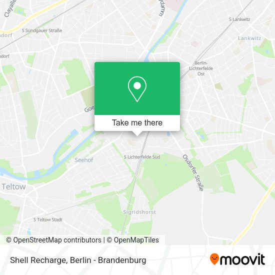 Карта Shell Recharge