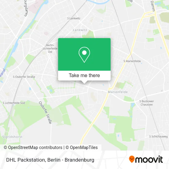 Карта DHL Packstation
