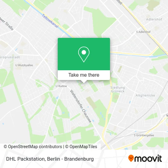 Карта DHL Packstation