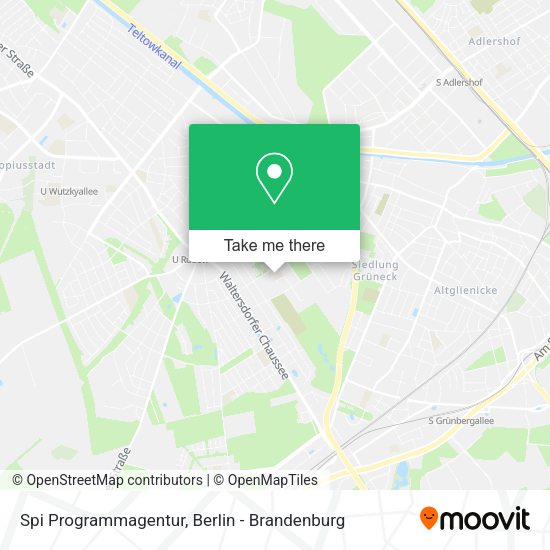 Карта Spi Programmagentur