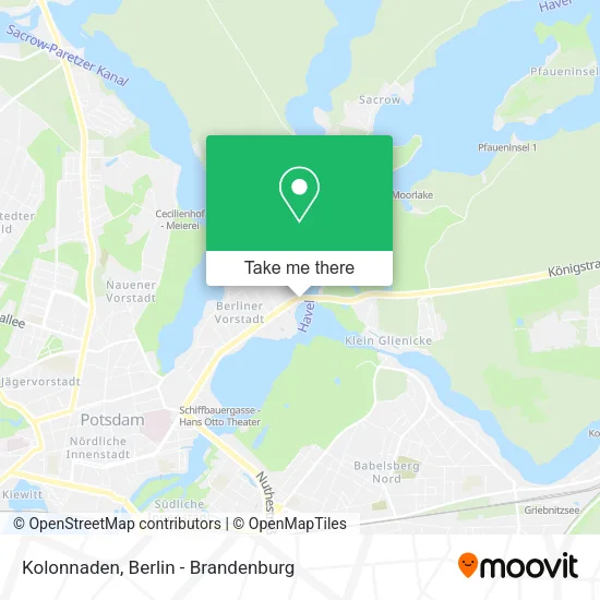 Kolonnaden map