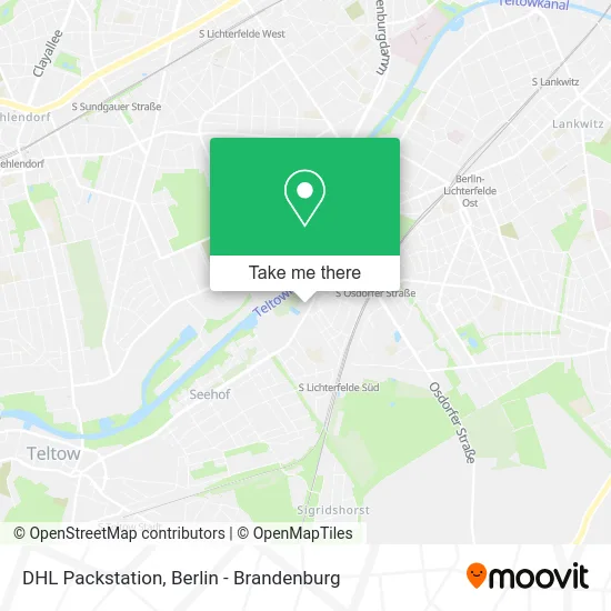 Карта DHL Packstation