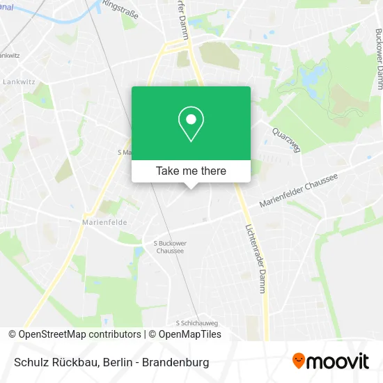 Schulz Rückbau map