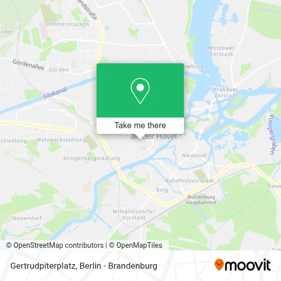 Gertrudpiterplatz map