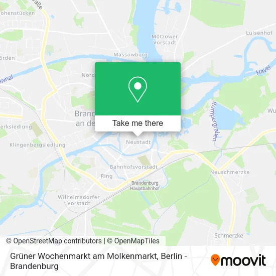 Карта Grüner Wochenmarkt am Molkenmarkt