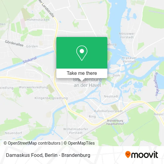 Damaskus Food map