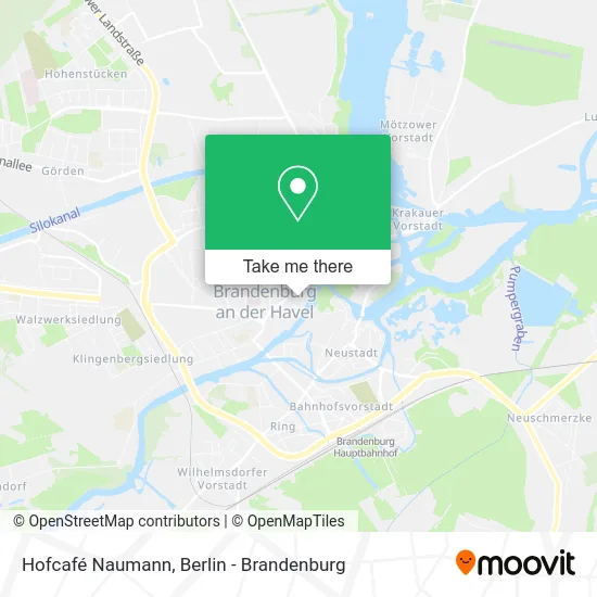 Карта Hofcafé Naumann