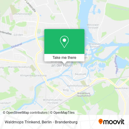 Карта Waldmops Trinkend