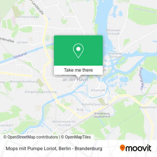 Карта Mops mit Pumpe Loriot