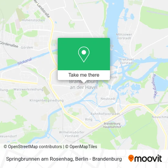 Карта Springbrunnen am Rosenhag