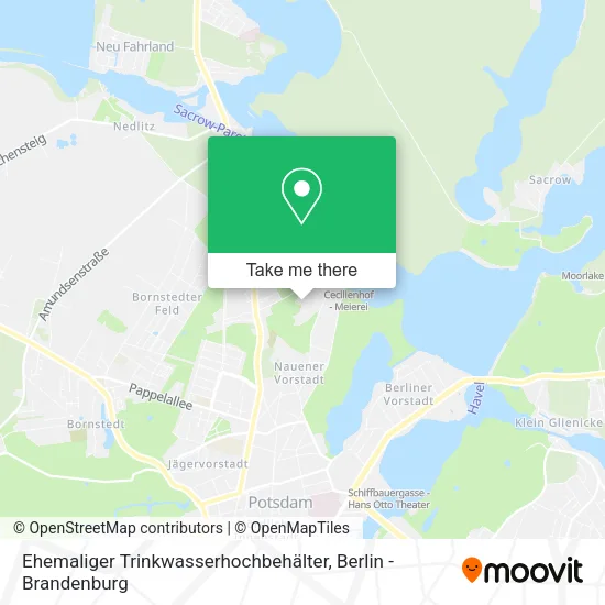 Карта Ehemaliger Trinkwasserhochbehälter