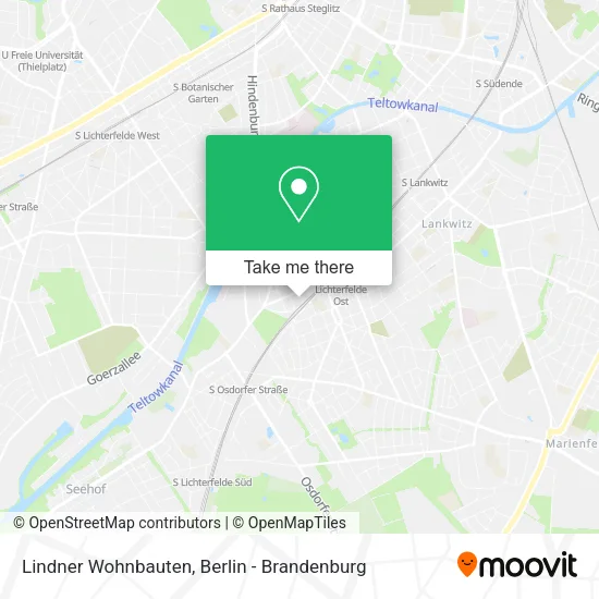 Карта Lindner Wohnbauten