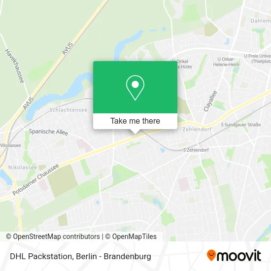 Карта DHL Packstation