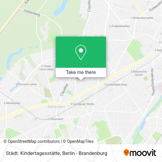 Карта Städt. Kindertagesstätte