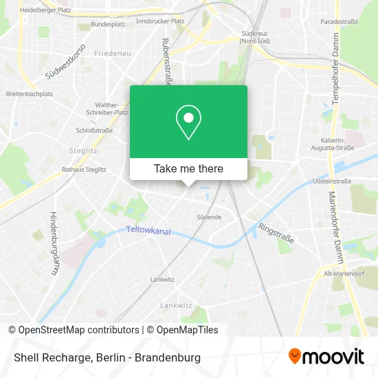 Shell Recharge map