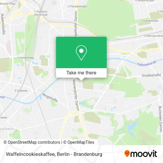 Карта Waffelncookieskaffee