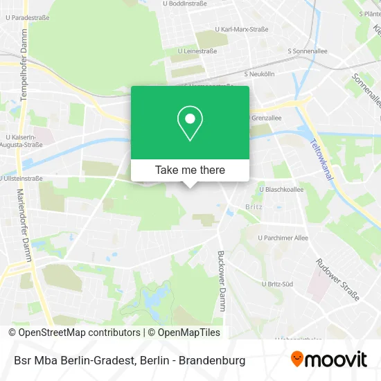 Карта Bsr Mba Berlin-Gradest