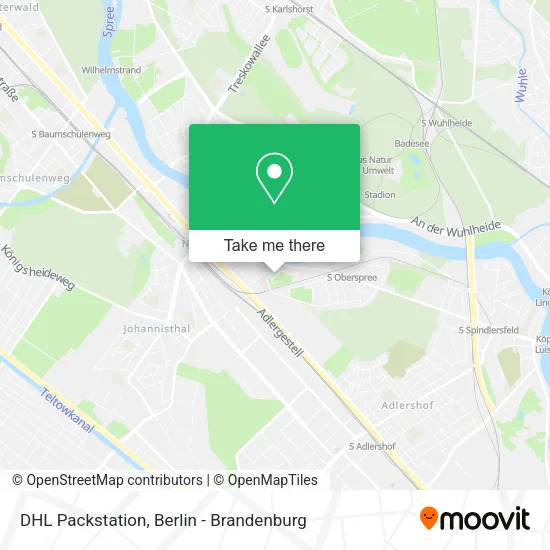 Карта DHL Packstation