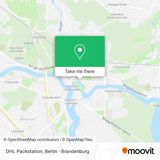 Карта DHL Packstation
