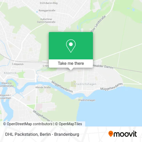 Карта DHL Packstation