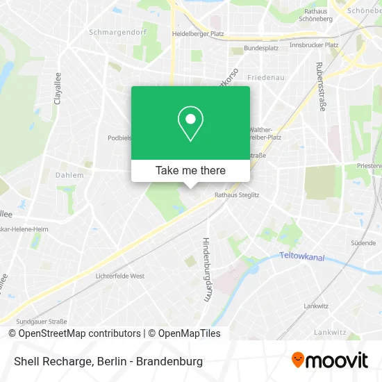 Shell Recharge map
