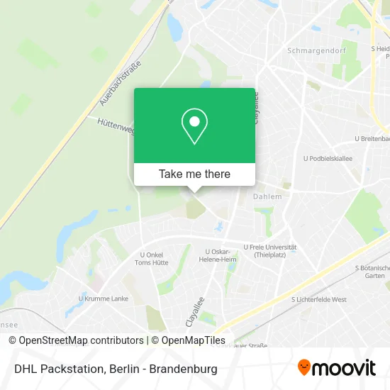 Карта DHL Packstation