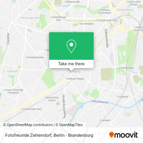 Карта Fotofreunde Zehlendorf