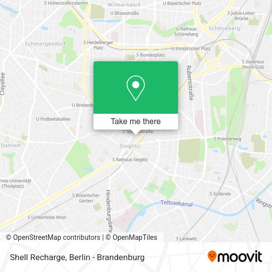Карта Shell Recharge