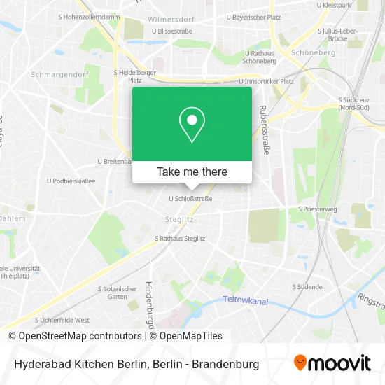 Карта Hyderabad Kitchen Berlin