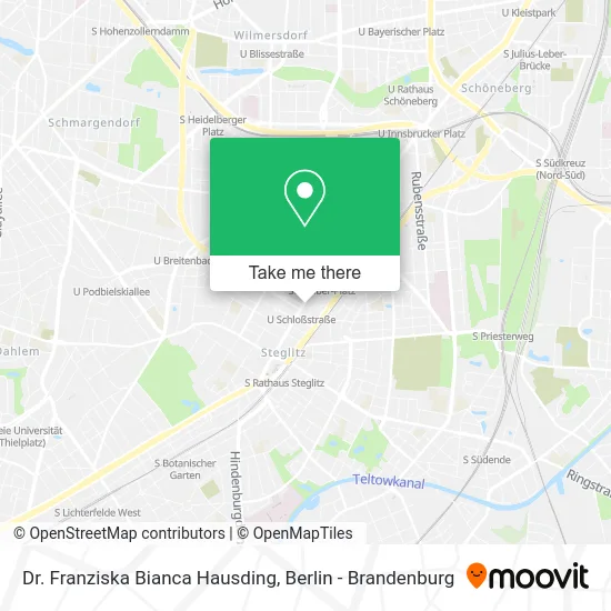 Карта Dr. Franziska Bianca Hausding