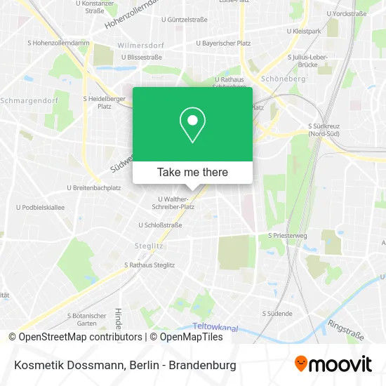Kosmetik Dossmann map