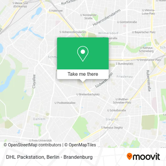 Карта DHL Packstation