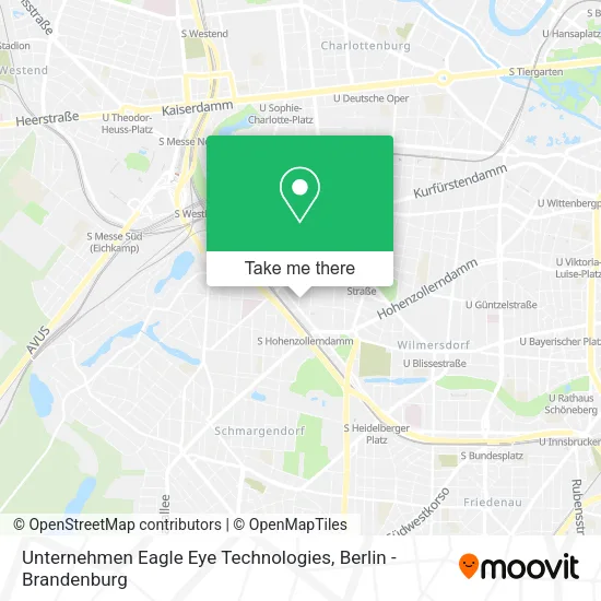 Карта Unternehmen Eagle Eye Technologies