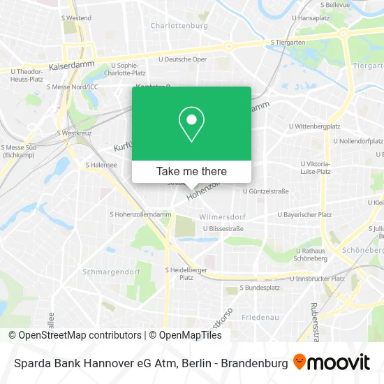 Sparda Bank Hannover eG Atm map