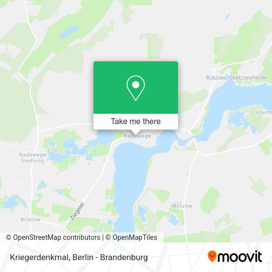 Карта Kriegerdenkmal