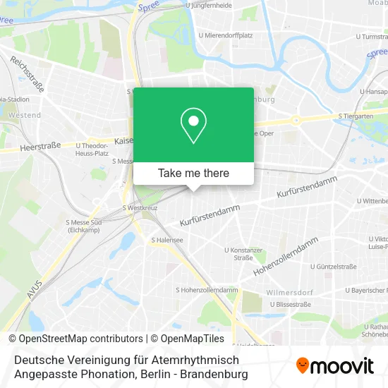Карта Deutsche Vereinigung für Atemrhythmisch Angepasste Phonation