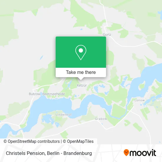 Christels Pension map
