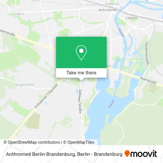 Карта Anthromed Berlin-Brandenburg