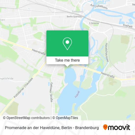 Карта Promenade an der Haveldüne