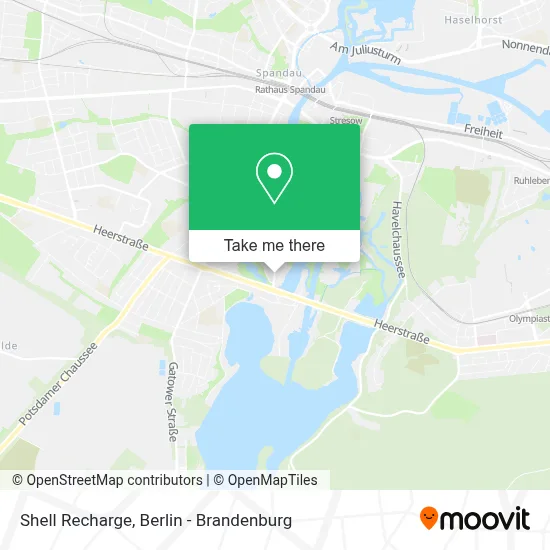 Shell Recharge map
