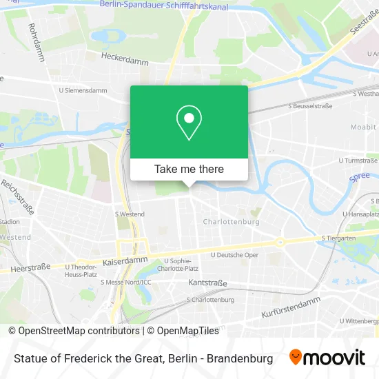 Карта Statue of Frederick the Great